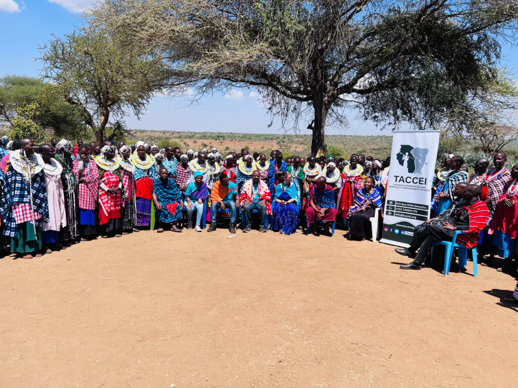 Celebrating International Day volunteering in the Maasai community of Tanzania.